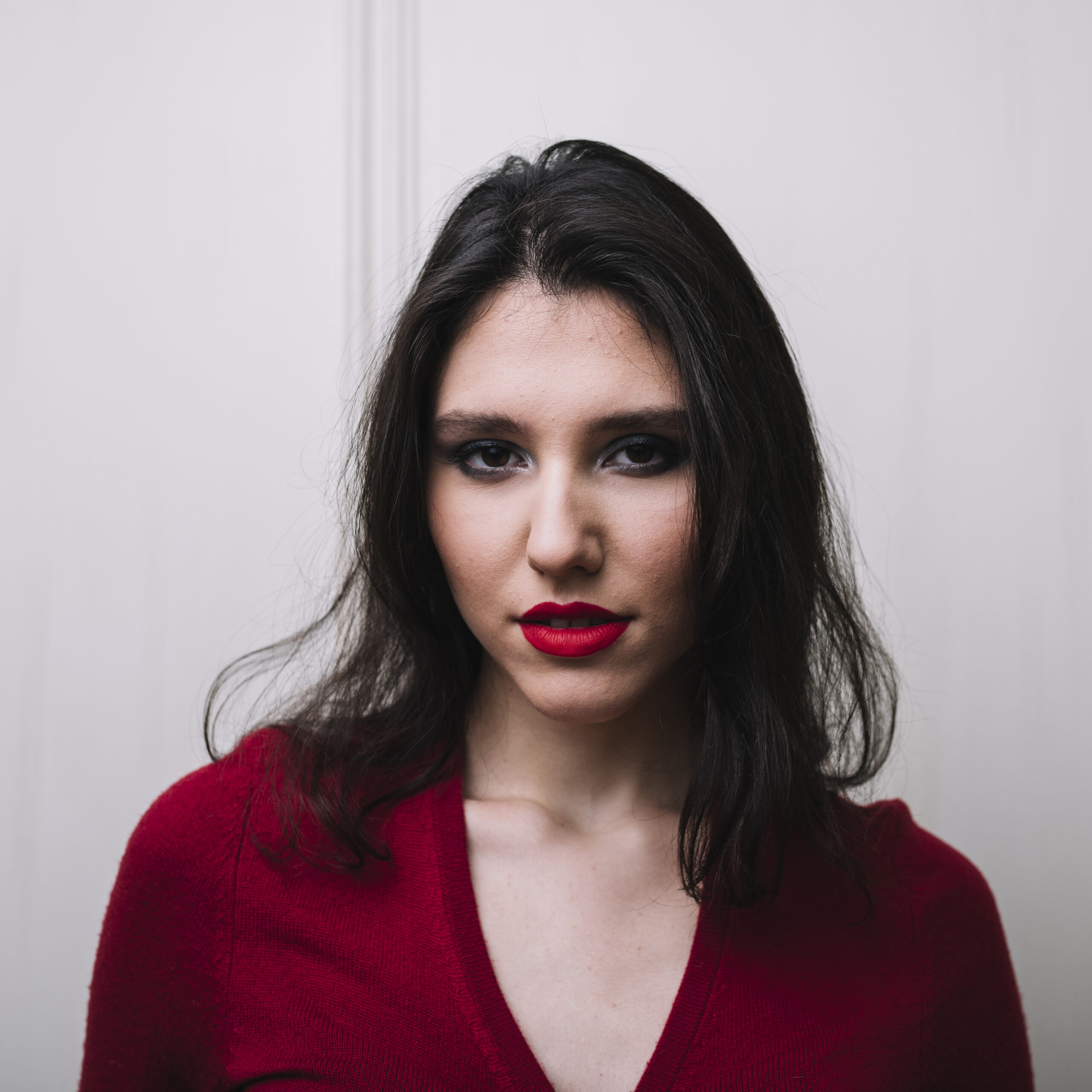 elegant-young-woman-red-wear